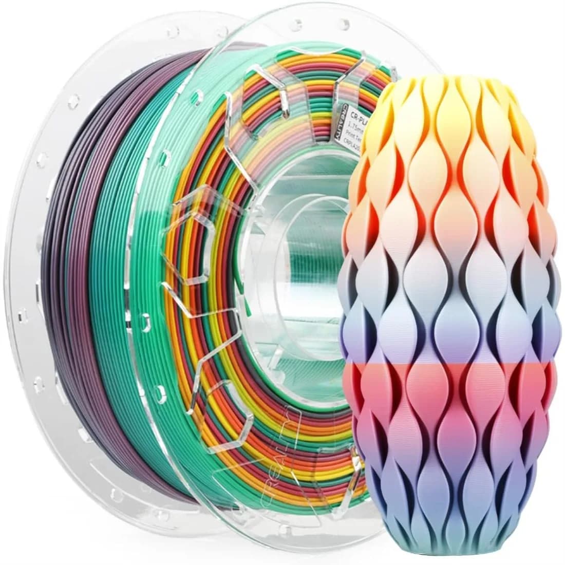 Filamento PLA 1.75mm, Bobina da 1.0kg, Resistenza Migliorata, Precisione Dimensionale ±0.03mm per Stampanti 3D FDM