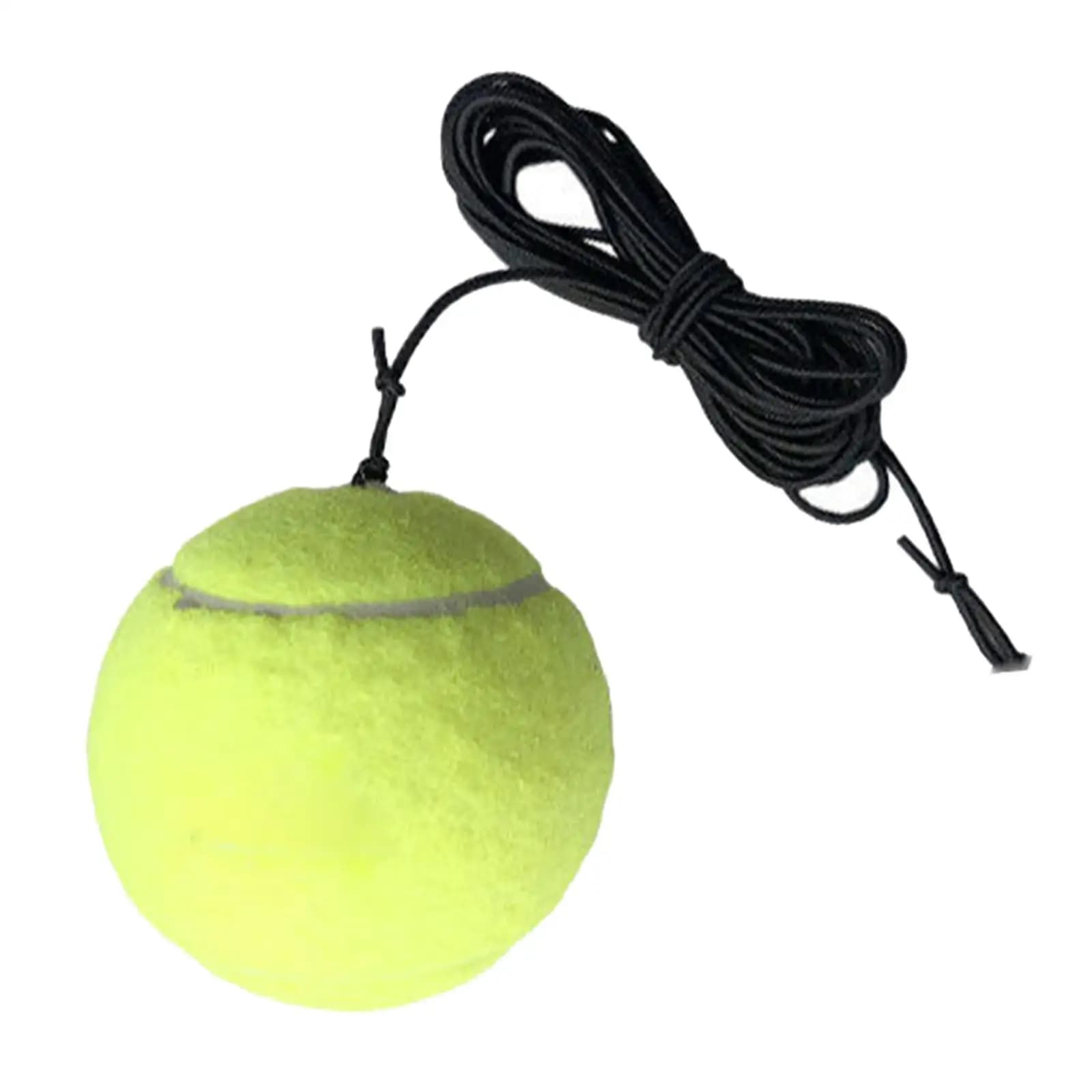 Tennis Trainer Ball with String Tennis Ball Rebounder String for Self Practice Self Training Solo Individual Practice
