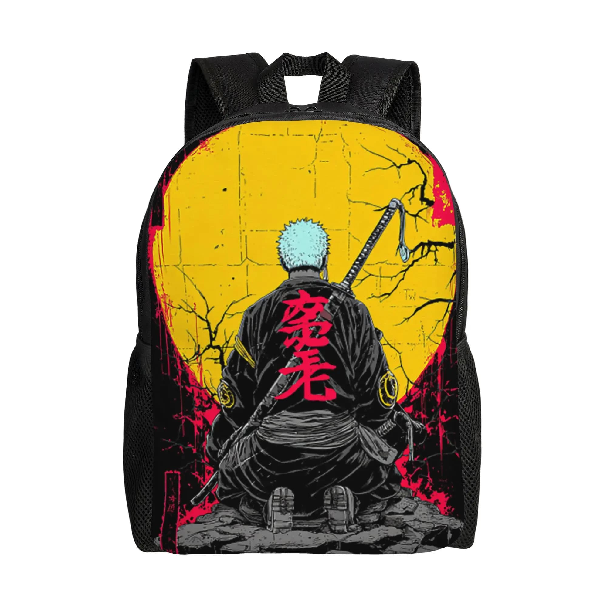 Custom Zoro O-One P-Piece Anime Laptop Backpack Women Men Fashion Bookbag for School College Student Bags