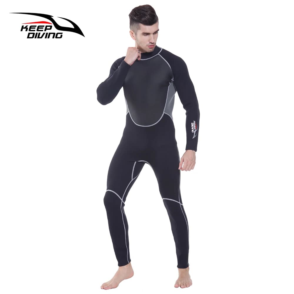 2025 New Genuine Neoprene Mute from 3 mm Diver and Body Closed for Men Scuba Dive Surf Snorkeling Underwater Fishing
