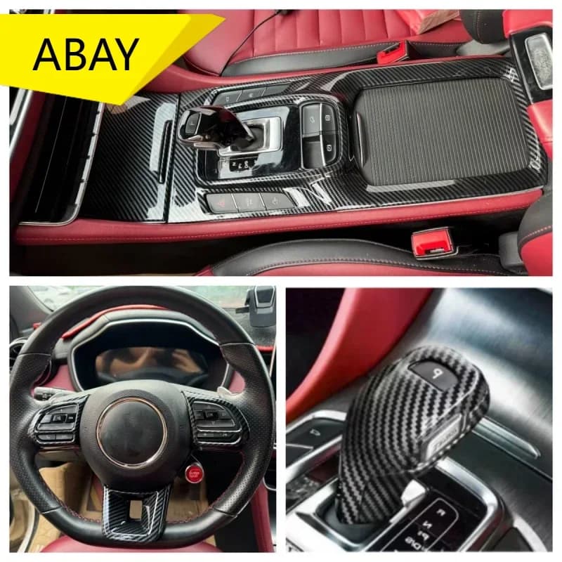 RHD LHD For MG HS 2018-2024 Interior Accessories Window Increase Gear Cover Water Cup Cover Folding Frame