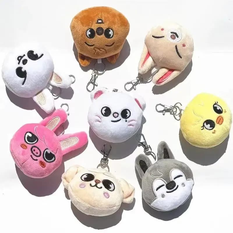 Portachiavi in Peluche SKZOO, Giocattoli Kawaii di Stray Kids, Regalo di Compleanno per Fan e Coppie