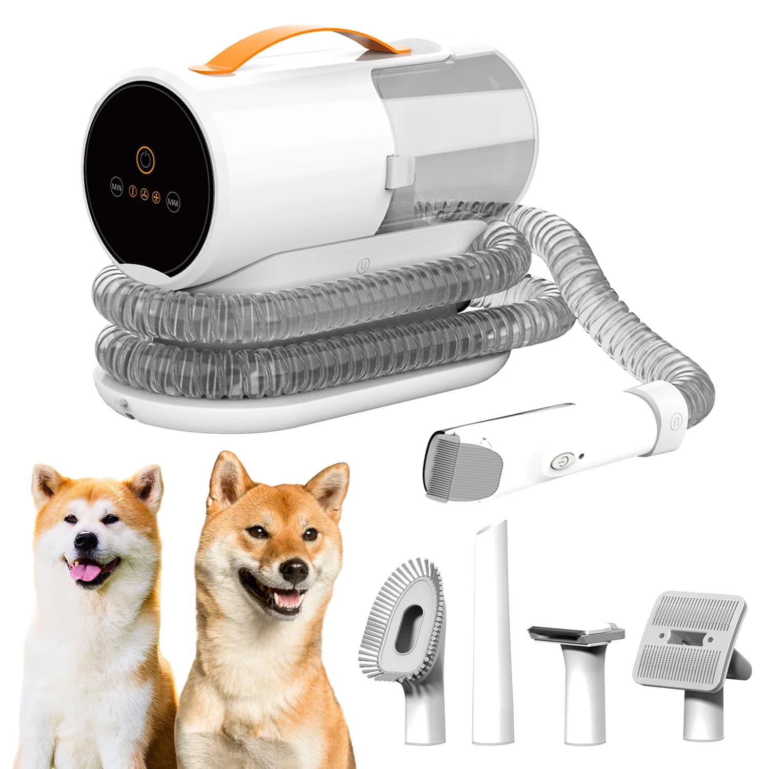STLF5 in 1 Macchina per capelli per stanze asciutte Set automatico per asciugatrice per animali domestici Trimmer sottovuoto professionale Aspirapolvere per toelettatura di animali domestici