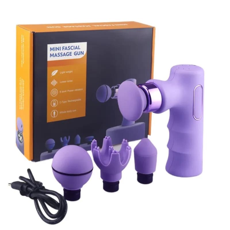 Electric Massage Gun Mini Powerful Muscle Relax Deep Massager Brushless Motor Pain Relief Body Slim for Fitnesss