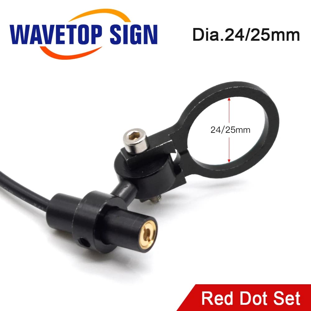 SignkoRay Diode Module Red Dot Set Positioning DC 5V for DIY Co2 Laser Engraving Cutting Head
