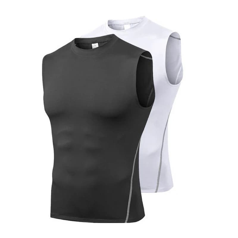 1 pezzo Canotta da uomo, Maglia da corsa, Maglia da calcio per ragazzi, Maglia sportiva da uomo, Abbigliamento sportivo da uomo, Top a compressione ad asciugatura rapida per jogging e fitness