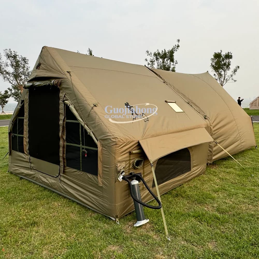 Forerunner 7 Tenda gonfiabile per esterni da campeggio per escursionismo impermeabile Oxford 600D personalizzata Evento d'aria con telo quadrangolare