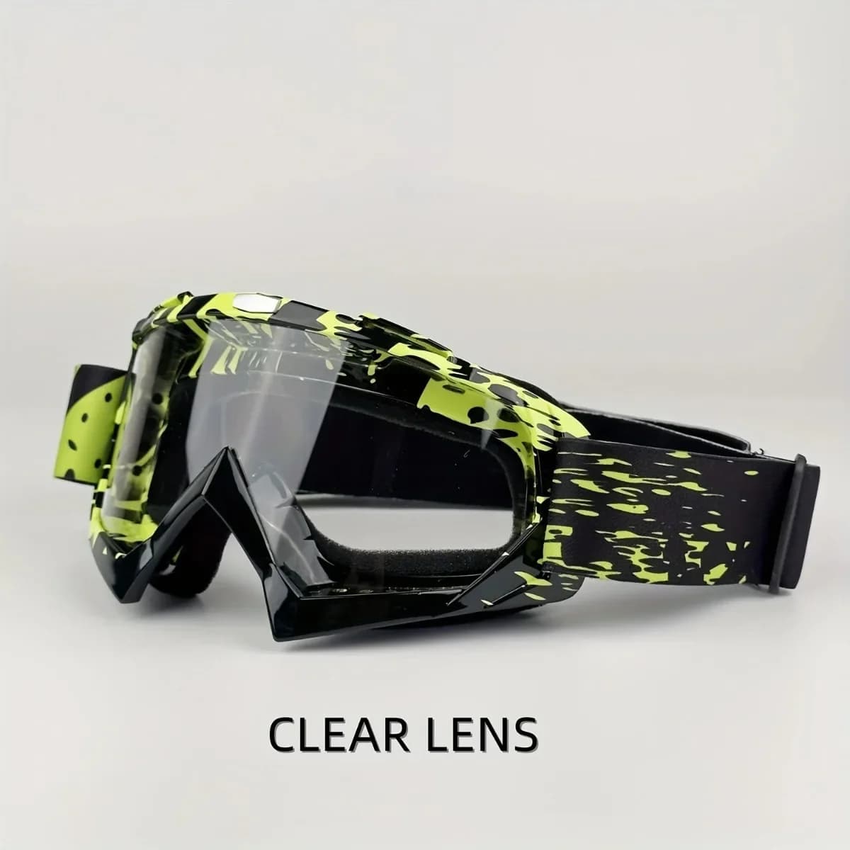Nuovi occhiali da moto Moto da esterno Antivento Occhiali antisabbia Visiera tattica anti-esplosione Occhiali da sci da motocross