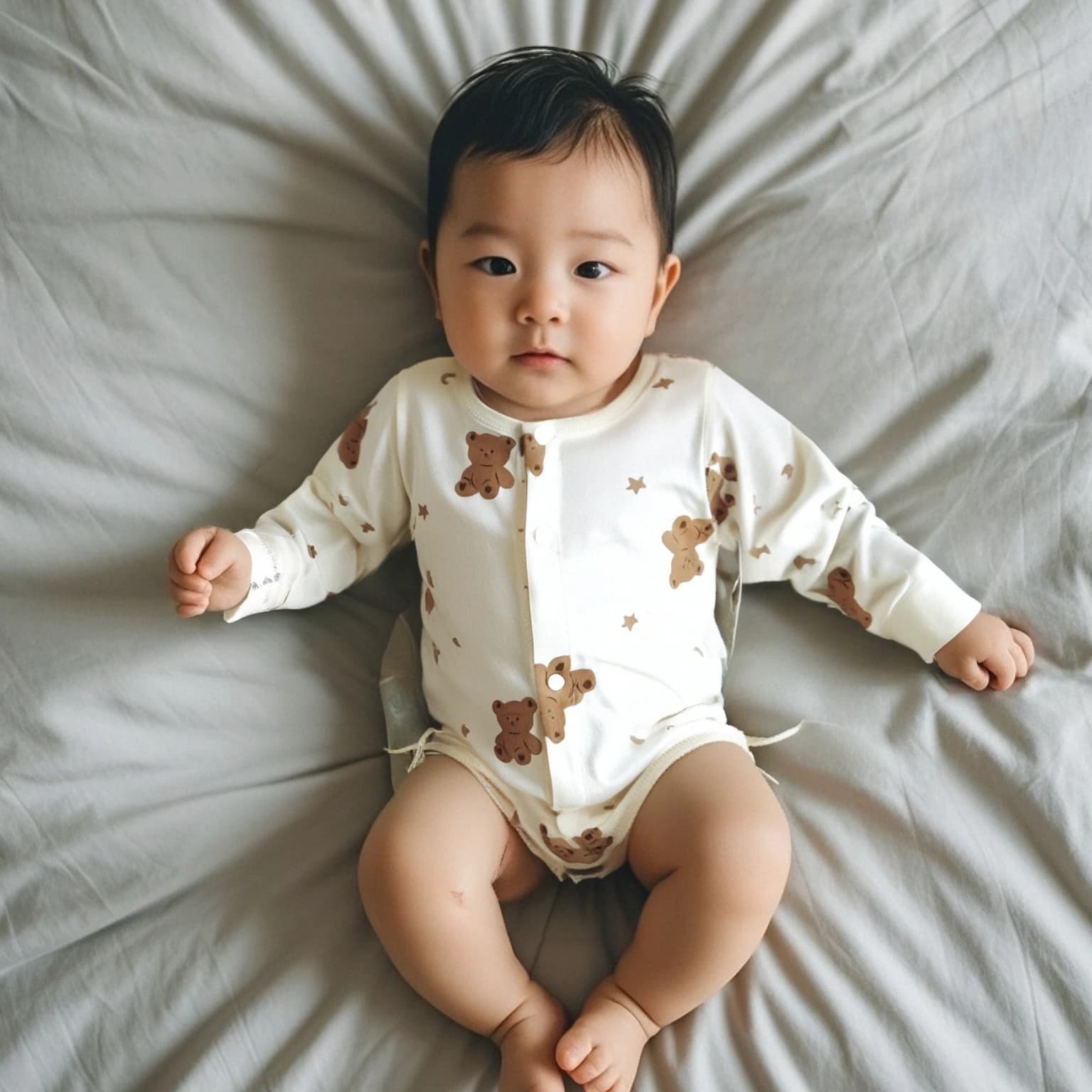 Autumn Baby Clothes Cute Cartoon Design Baby Clothes Newborns Spring Summer Thin Cotton Baby Kids Pajamas Loungewear Outfit