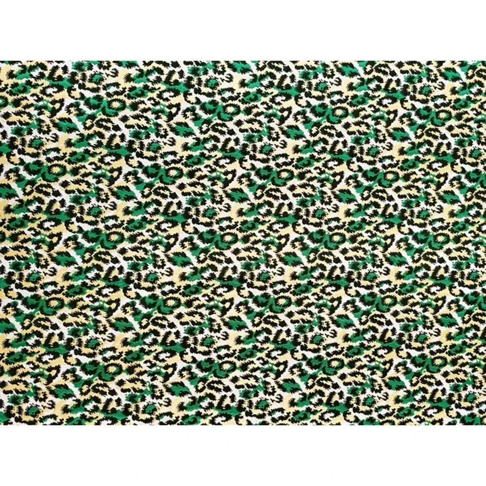 Leopard Print Autumn Winter Three-dimensional Jacquard Fabric Windbreaker Suit Big Brand Imported Suit Cloth By The Yard