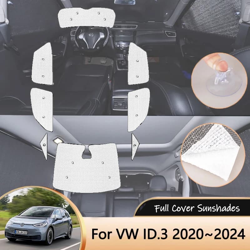Per Volkswagen VW ID.3 E11 E12 2020 ~ 2024 2021 Copertura Completa Parasole Protezione Solare Parabrezza Parasole Ricambi Auto Accessori