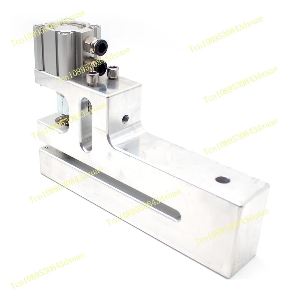 Single Round Hole Pneumatic Punching Machine 2-10 mm BOPP Plastic Bag Punching Machine PP Effective Width 150 mm