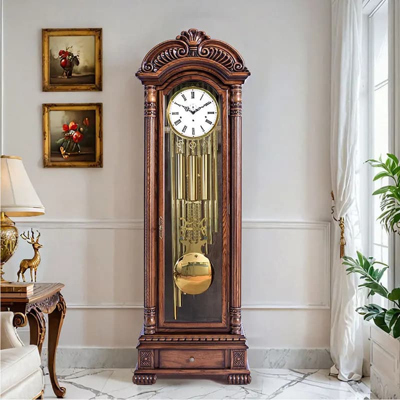Helmler living room villa, clock, floor clock, mechanical vertical pendulum clock
