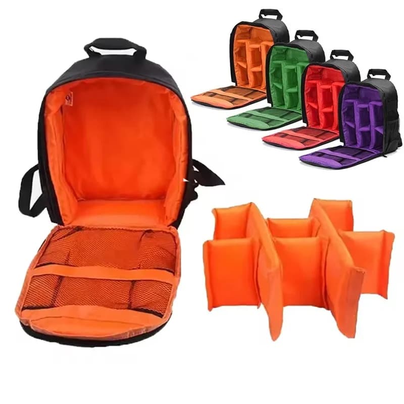 Camera Backpack Oxford Fabric Video Digital Shoulder Camera Bag Photo Bag Case For DSLR Sony Nikon Fuji Outdoor DSLR Backpack