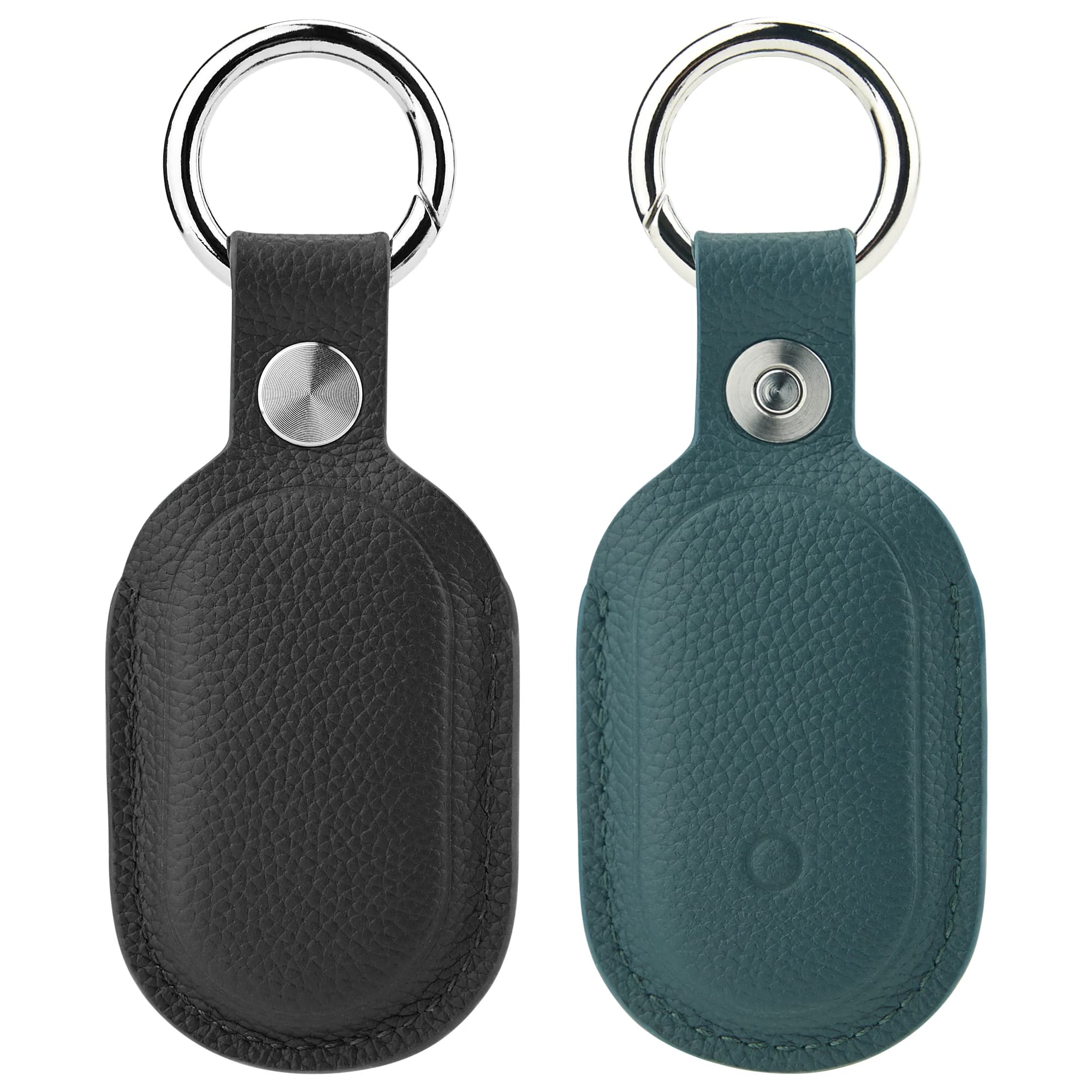 per Smarttag2 Custodia Portachiavi Custodia Samsung SmartTag in vera pelle per Galaxy Smart Tag 2 Portachiavi con supporto per chiavi, bagagli, animali domestici