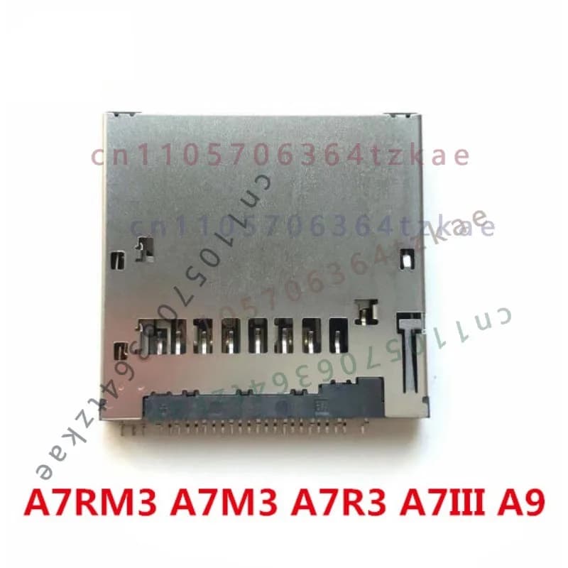 1PCS Original SD Card Slot Holder Memory Reader For Sony A7M3 A7III A7R3 ILCE‑9 A9 A7C Camera Repair Replacement Part