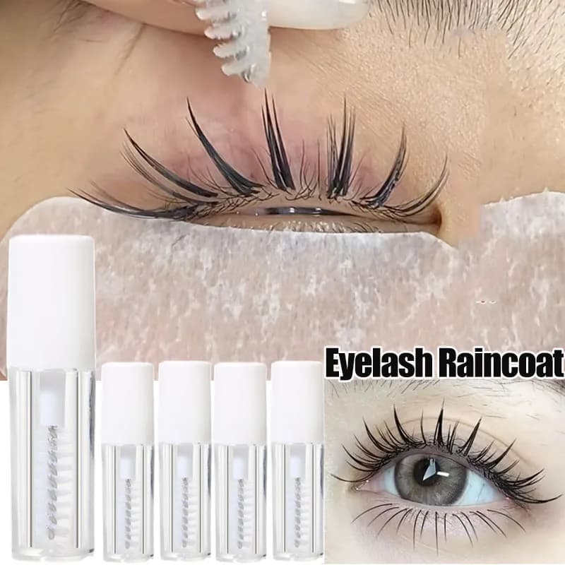 Waterproof Mini Styling Eyelashes Waterproof Durable Mascara Transparent Eyelash Collar for Styling Eyes Extensions