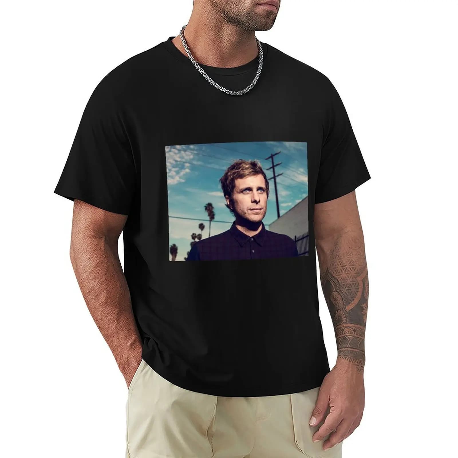 tri6 Awolnation music yul tour 2020 T-shirt casual resistente alle macchie