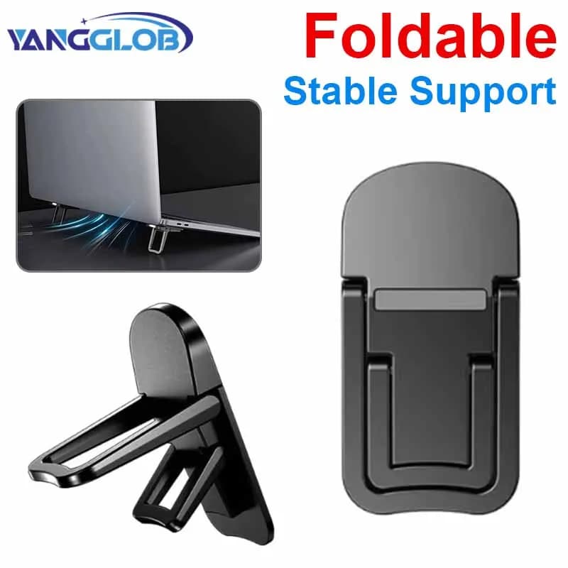 2 pezzi/set supporto per laptop pieghevole supporto per notebook portatile staffa di raffreddamento per riser regolabile universale per tablet portatile