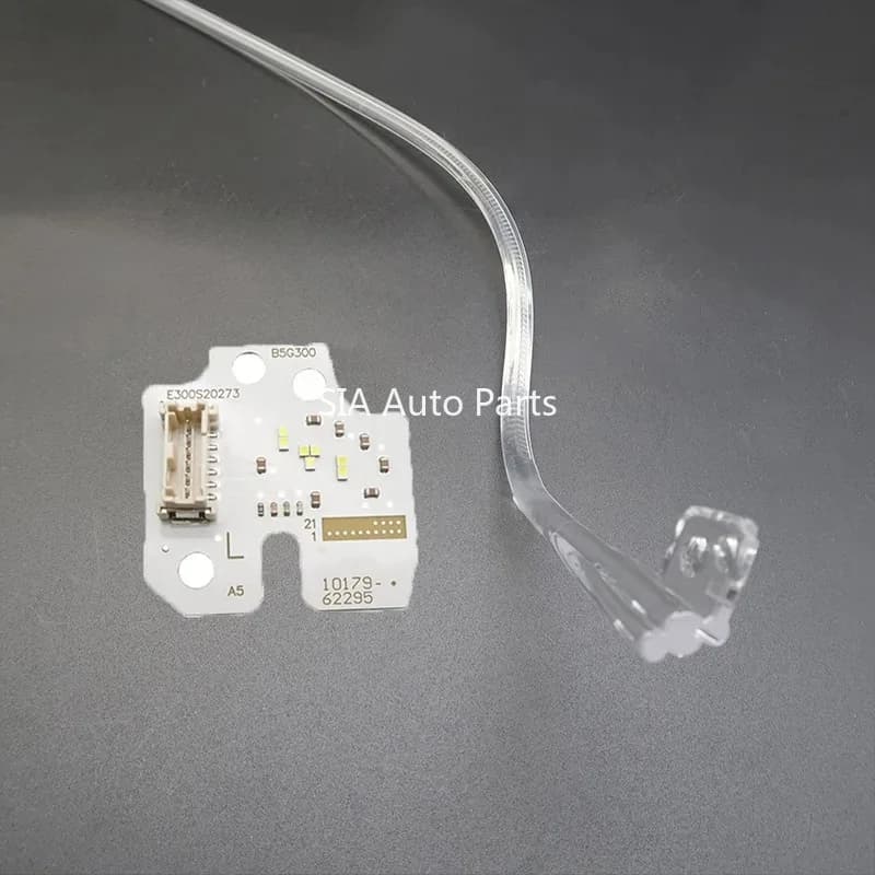 White Angel Eye Ballast Module Car Headlights DRL CHIP Conduit Strip Light Guide Plate Repair For Honda Vezel HR-V 2019-2022