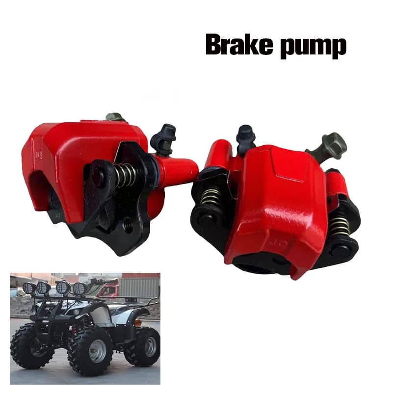 Tubo in acciaio fuoristrada modello elettrico a quattro ruote autoprodotto go kart accessori per bici da spiaggia pompa freno pinza freno a disco pompa freno