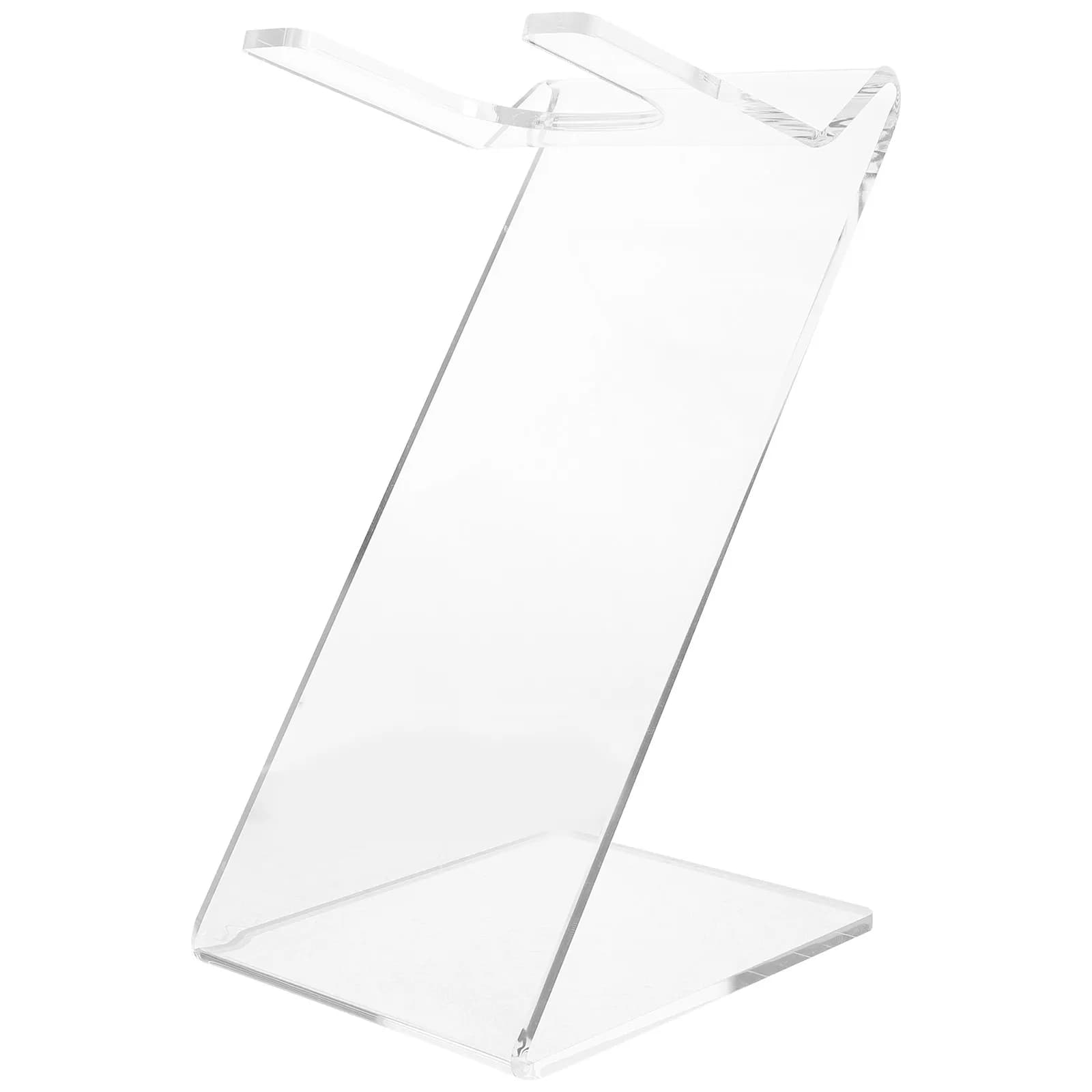 Table Hairdryer stand, Acrylic Hairdresser, Organizer for Bath and Hotel, Lightweight and Robusto