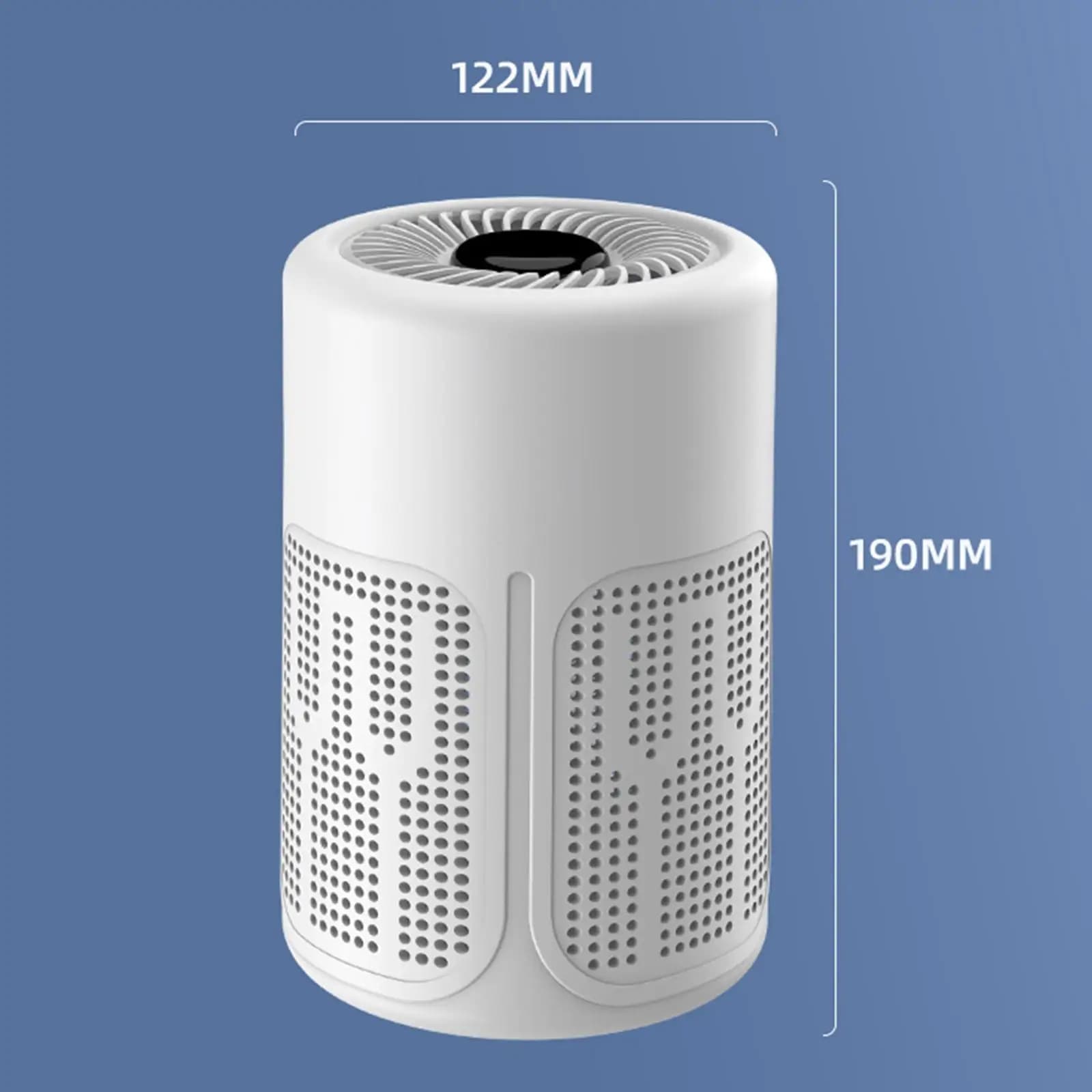 Purificatore d'Aria HEPA Avanzato, Eliminatore di Odori per Interni, Depuratore d'Aria Domestico per Ufficio e Appartamento