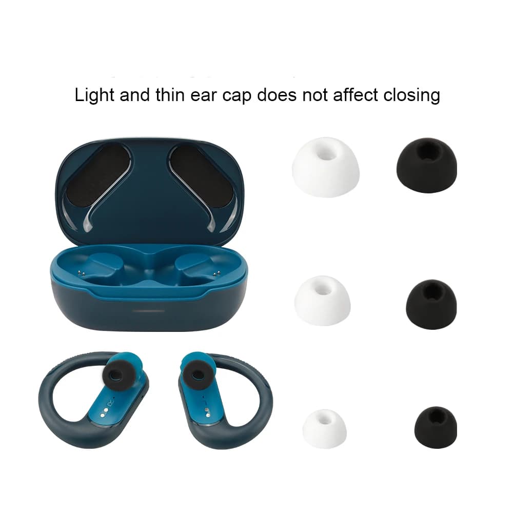 3 paia per JBL ENDURANCE PEAK3 Auricolari Coperture Cuffie in silicone per Peak 3 Tappi per le orecchie Accessori per cuffie compatibili con Bluetooth