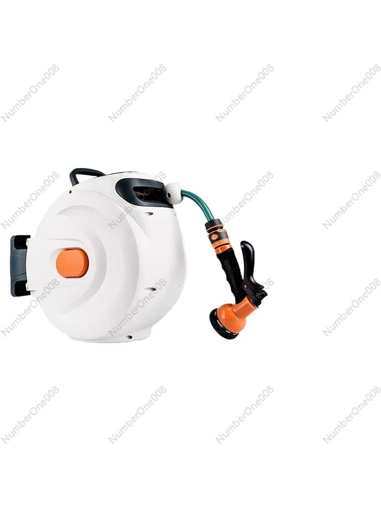 20 meter automatic pipe collection water rack for domestic use, gun tube, washing and irrigation flowers, garden pipe winding 30 meters