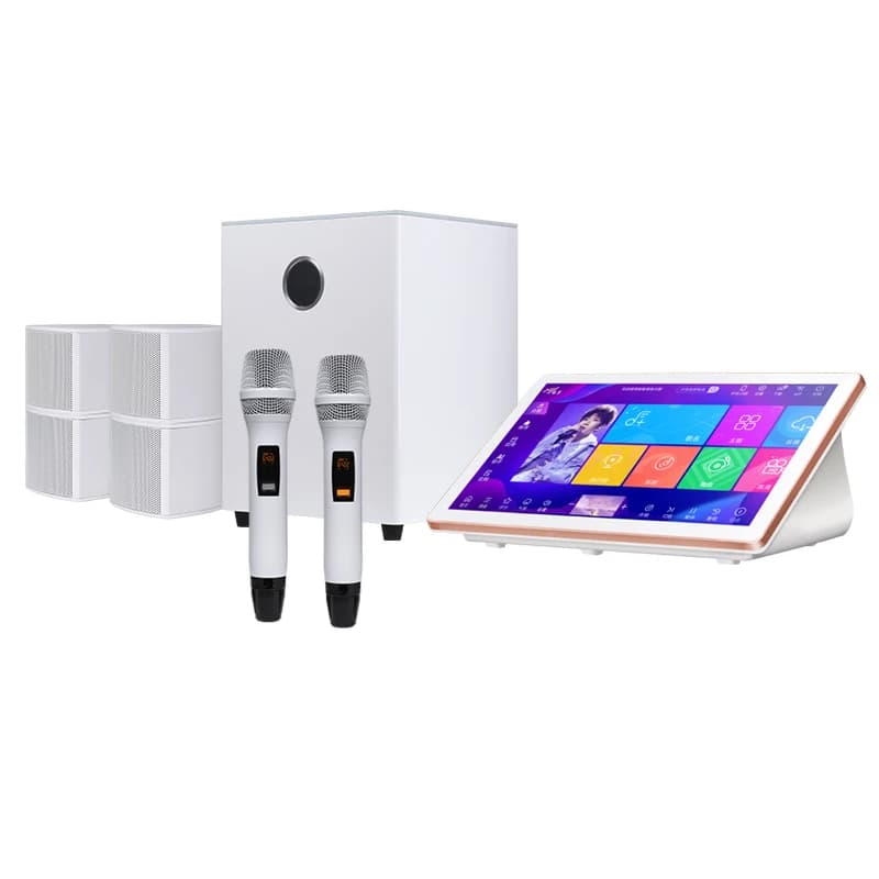 2023 New Nepali Logit Songs IP Karaoke Apps Touch Screen Family Singing Karaoke Machine With Old Songs Player