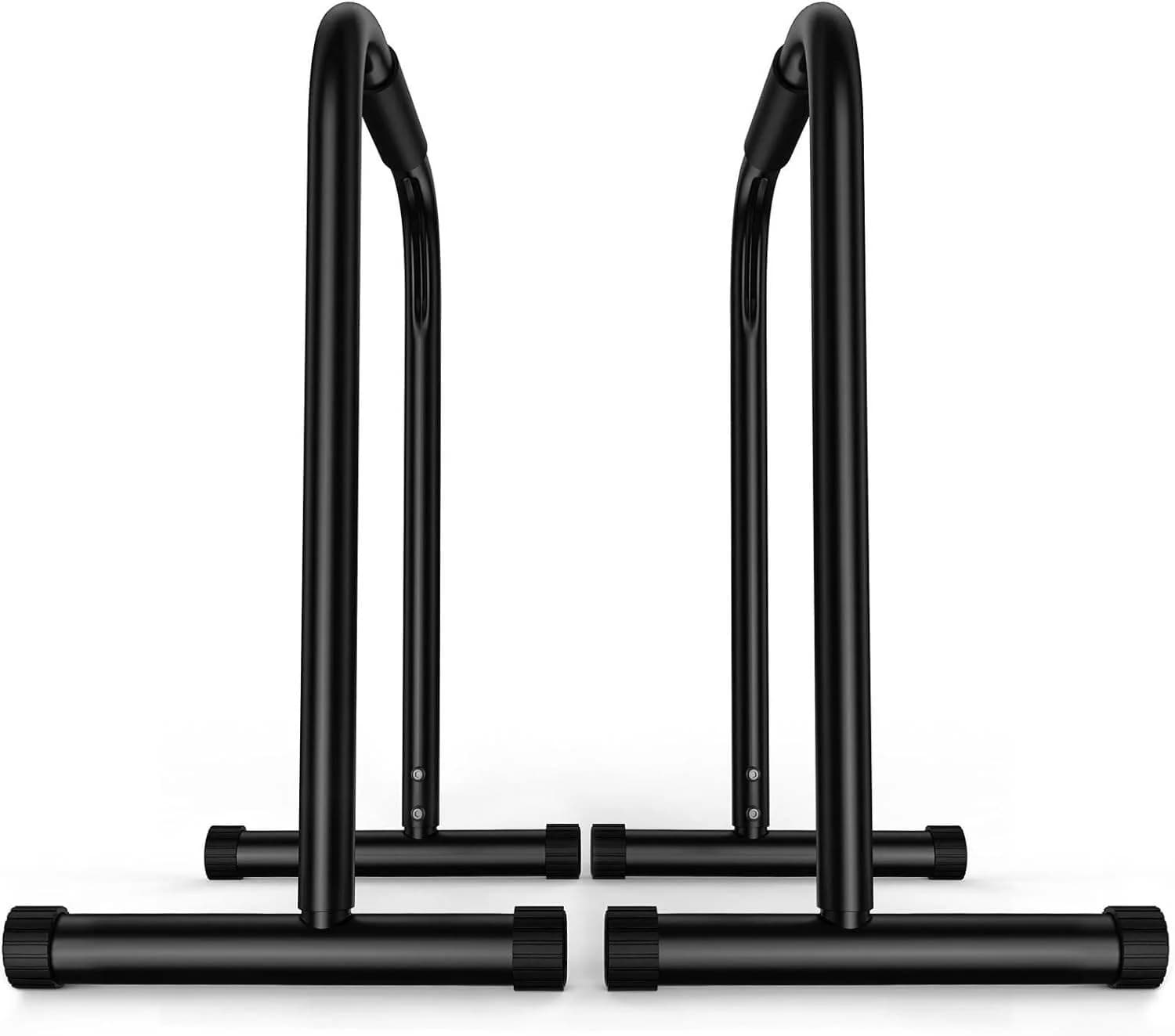 Attrezzatura fitness per home gym: Barra per dip in acciaio per allenamento intensivo e set di parallettes per trazioni, barre parallele per flessioni - Promozione in corso