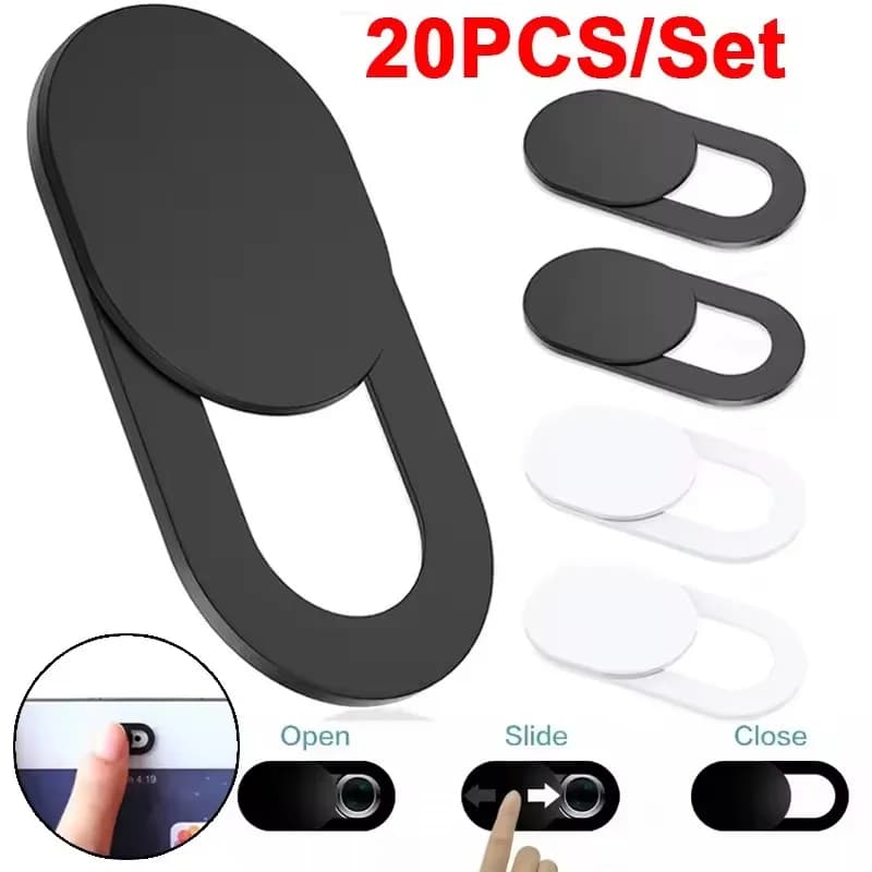 Plastic Camera Cover Shutter Magnet Slider Webcam Sbg for IPad Tablet Web Laptop Pc Camera Mobile Phone Lenses Privacy Sticker