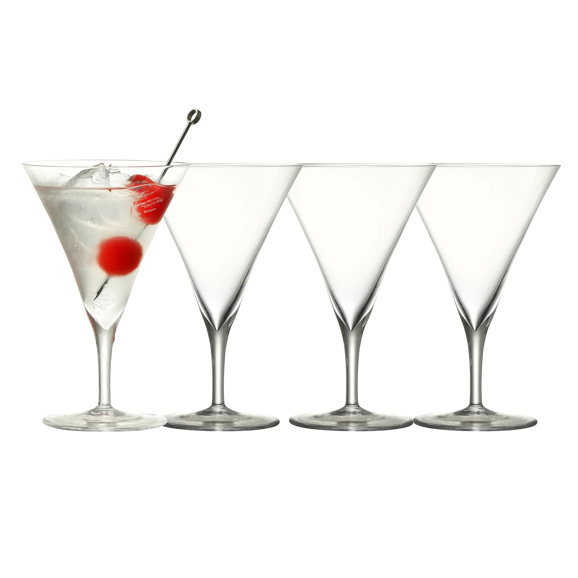 Bicchieri da Martini, Bicchieri da Cocktail, 140 ml, Trasparenti, Set da 4, Articoli per Cocktail