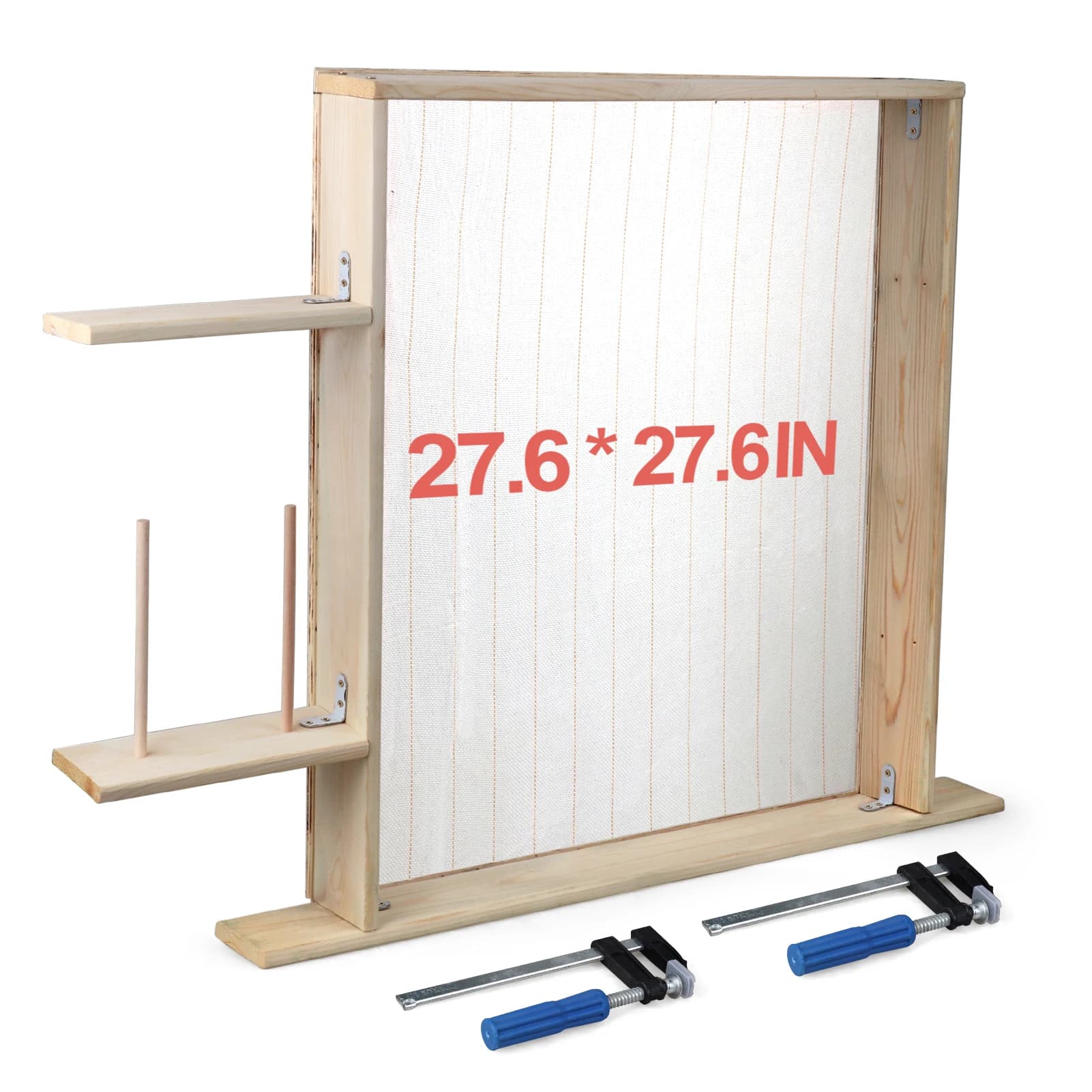 Multi-Size Tufting Rug Frame Canvas Stretching Frame Kit for Tuft Gun Punch Needle Handmade Carpet Tapestry Workshop Supplies