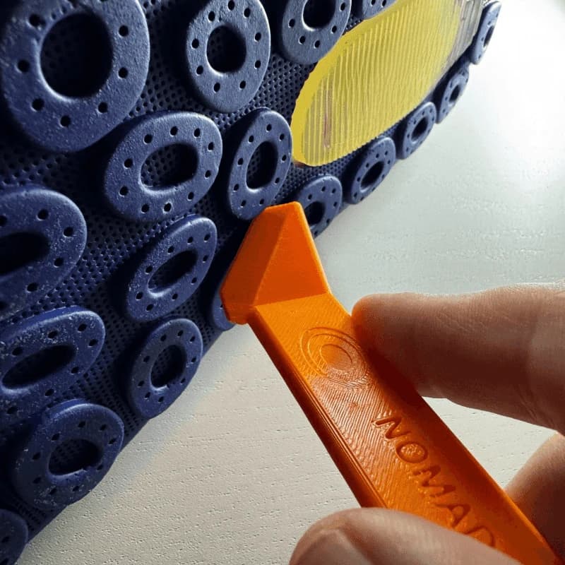 Raschietto per Scarpe in Plastica Antiscivolo, Pulitore per Stivali, Rimuovi Fango e Sporco, Strumento Portatile per la Pulizia delle Scarpe da Esterno