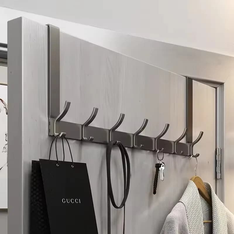 Householders over the door, quick installation, clothes, coats, hats, towels, bathroom accessories, storage organization support