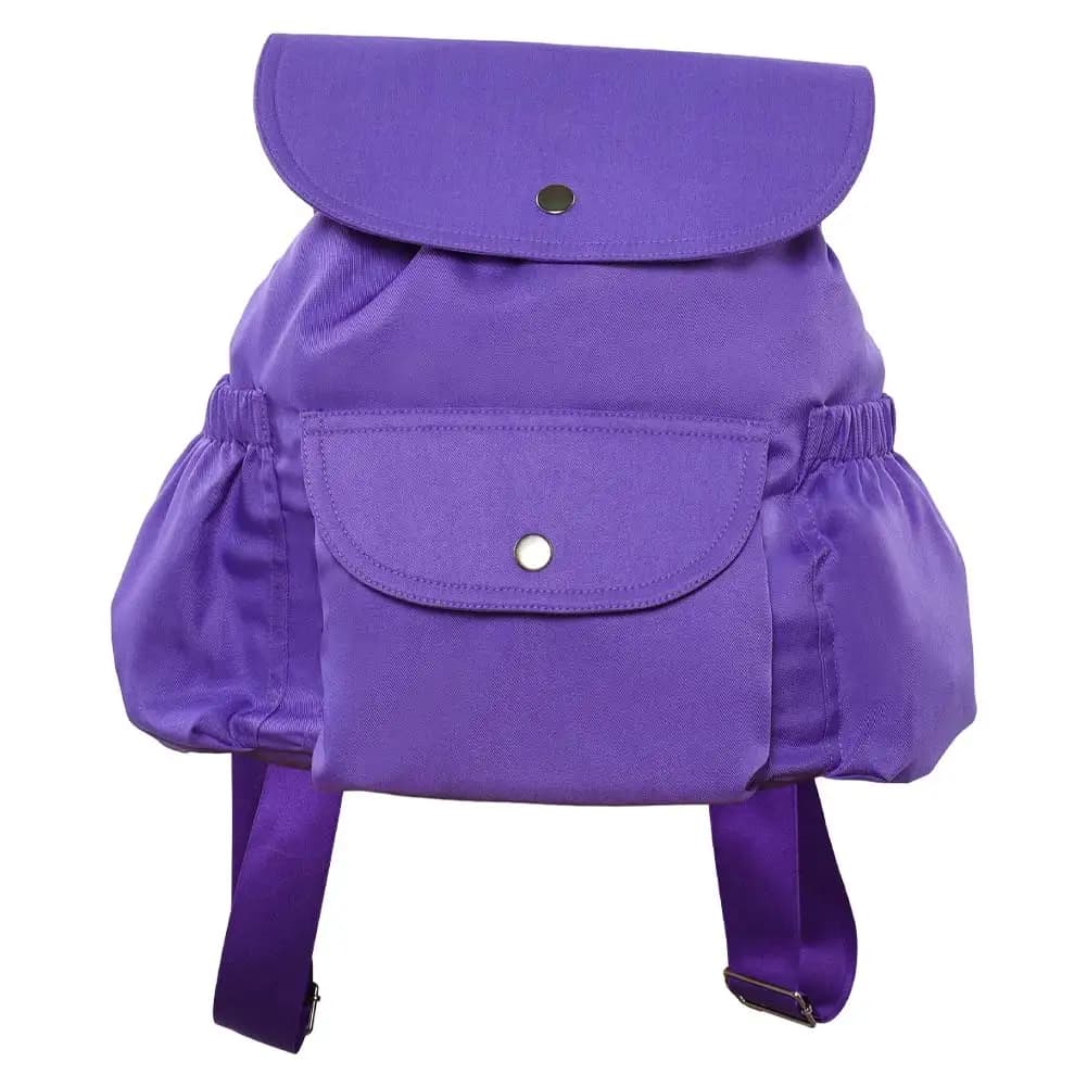 TV ST 5 Undici Cosplay Borse viola Zaino Borsa da scuola Accessori per costumi Halloween Giochi di ruolo Abiti Puntelli Regali Festa di carnevale