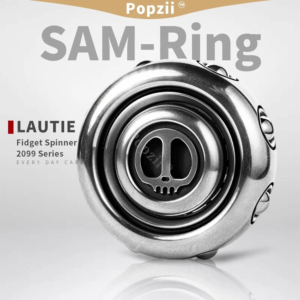 LAUTIE SAM Fidget Spinner 2099 Serie EDC Metallo Adulti Giocattolo antistress Ufficio Gadget antistress Gadget fantastici Agitarsi giocattoli