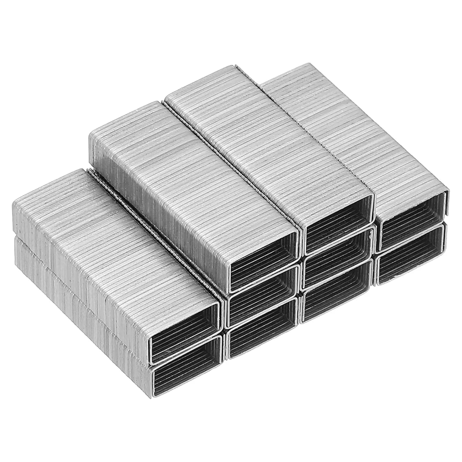 Punti metallici in acciaio inossidabile, 2000 pezzi per cucitrice standard, cucitura fluida per forniture per ufficio e casa