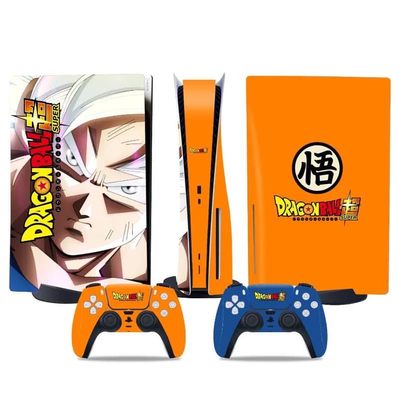Adesivi per Macchine da Gioco della Serie Anime Dragon Ball, Personaggio Cartoon Son Goku, Stampa Creativa per Maniglie