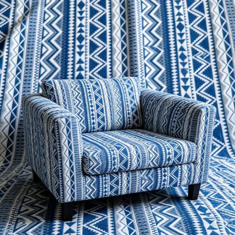 European style precision jacquard fabric for cushion sofa chair quilting sewing patchwork delicate tissue upholstery home deco