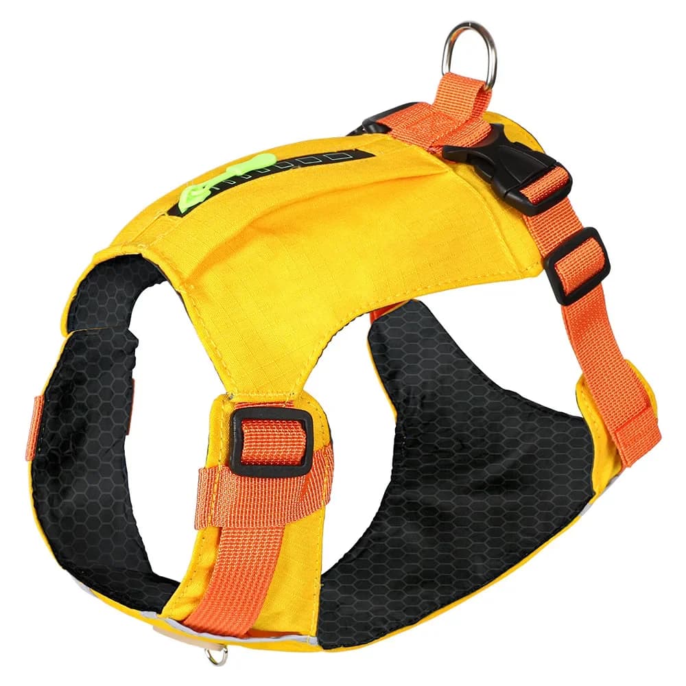 Pettorina per cani - Gilet regolabile riflettente anti-trazione, imbottitura morbida e rete traspirante per un facile controllo durante le passeggiate e la corsa
