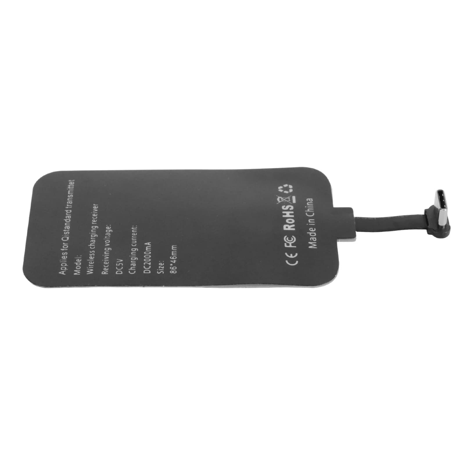 Wireless Charging Receiver 10W Type C Quick Charging 5V 2A Input Wireless Charger for Home Travel