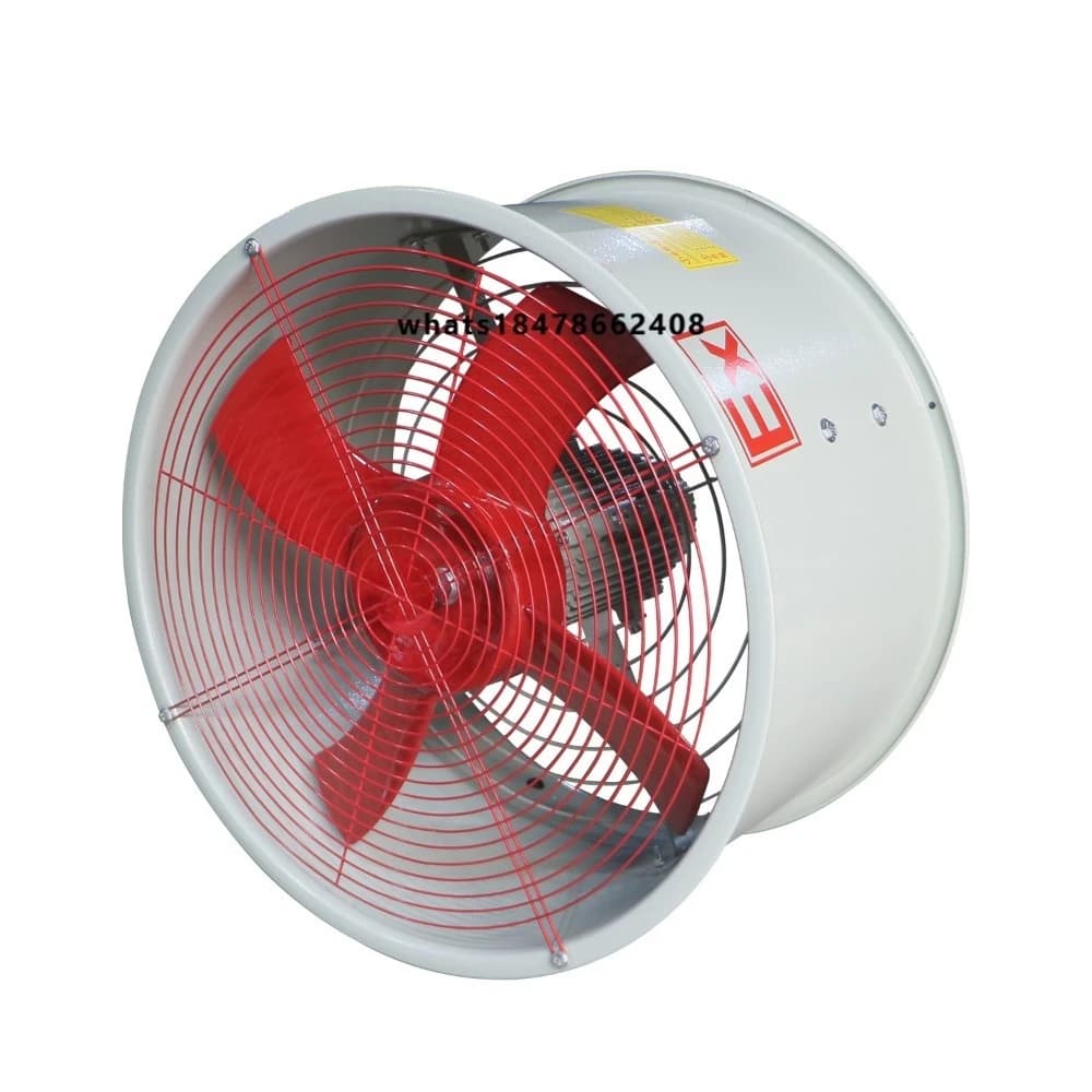 Ducted BT35-11-9# Explosion-Proof Axial Flow Fan 3kW High Power Industrial Ventilator Electric OEM/ODM