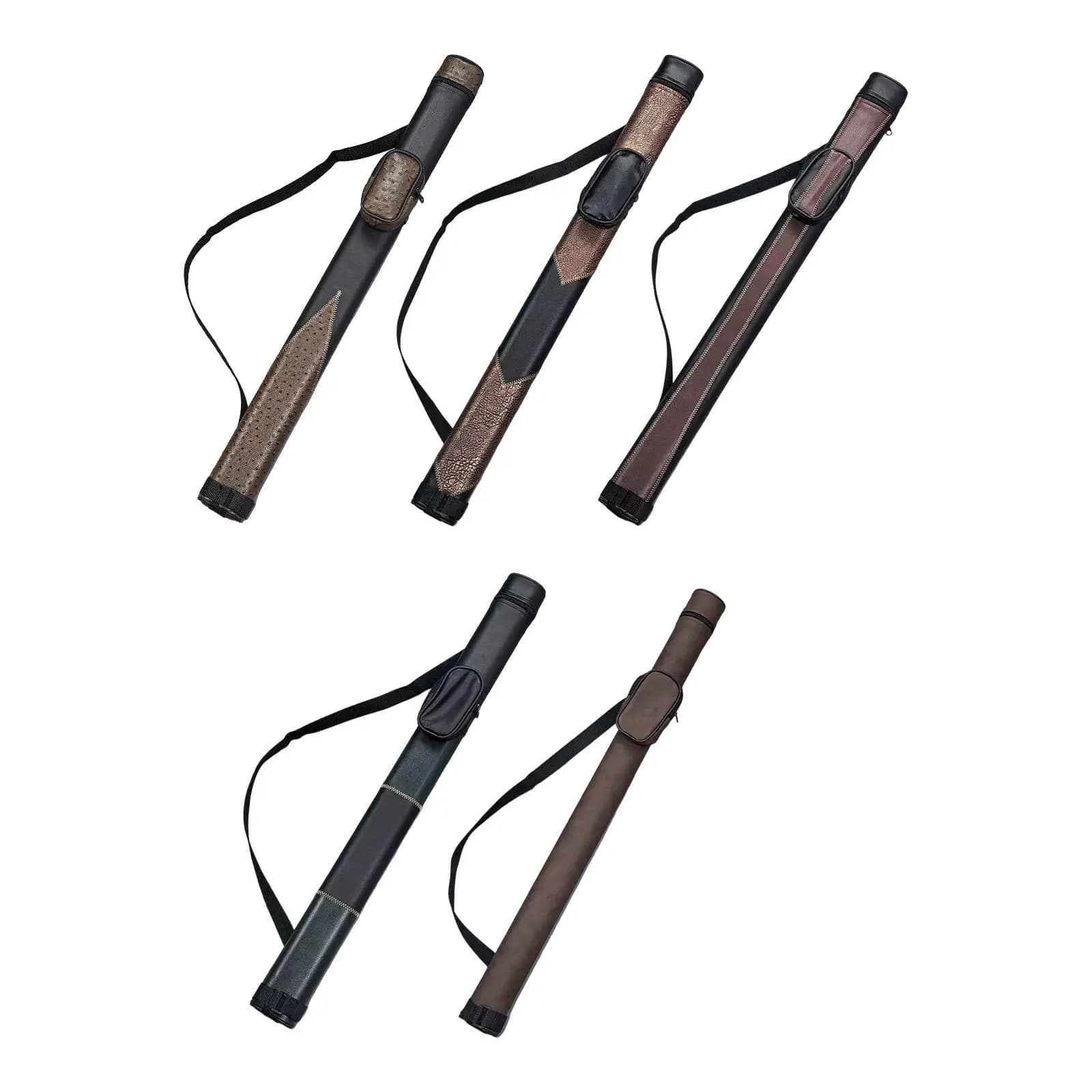 Custodia professionale per stecche da biliardo, organizer in pelle PVC, per accessori da tavolo da biliardo e viaggi