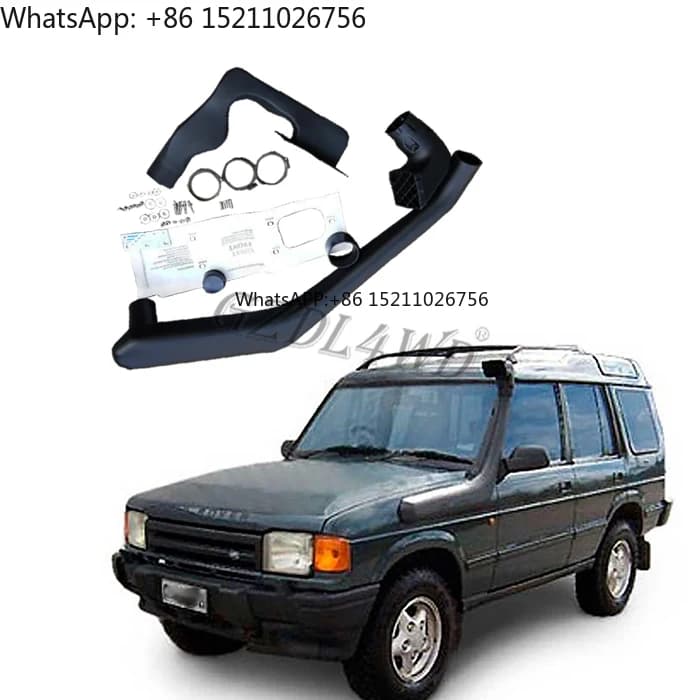 Snorkel per auto con snorkeling per presa d'aria LLDPE per Discovery 1 Discovery 300 1994+ Snorkel per auto