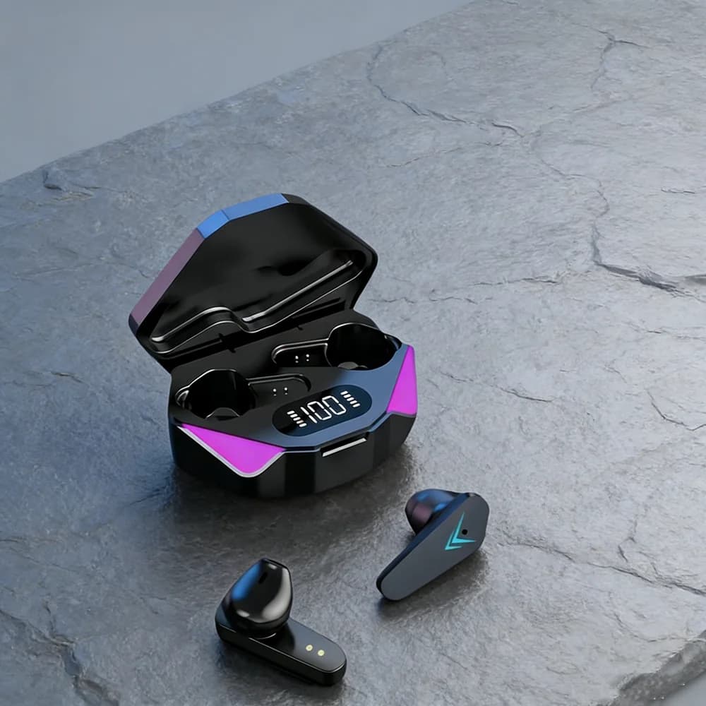 Original Bluetooth wireless TWS earphones for players, headphones with low latency of 65 ms, smartphone compatible earphones