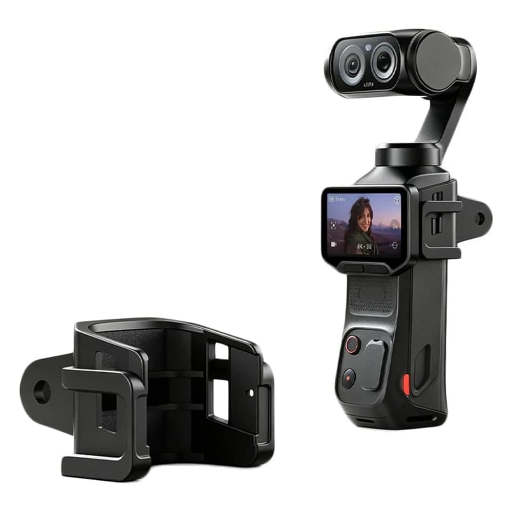 Expansion Frame for Insta360 Luna Ultra, Quick Release Dual Cold Shoe Mount & Dual-Claw Interface for Action Camera Accessories