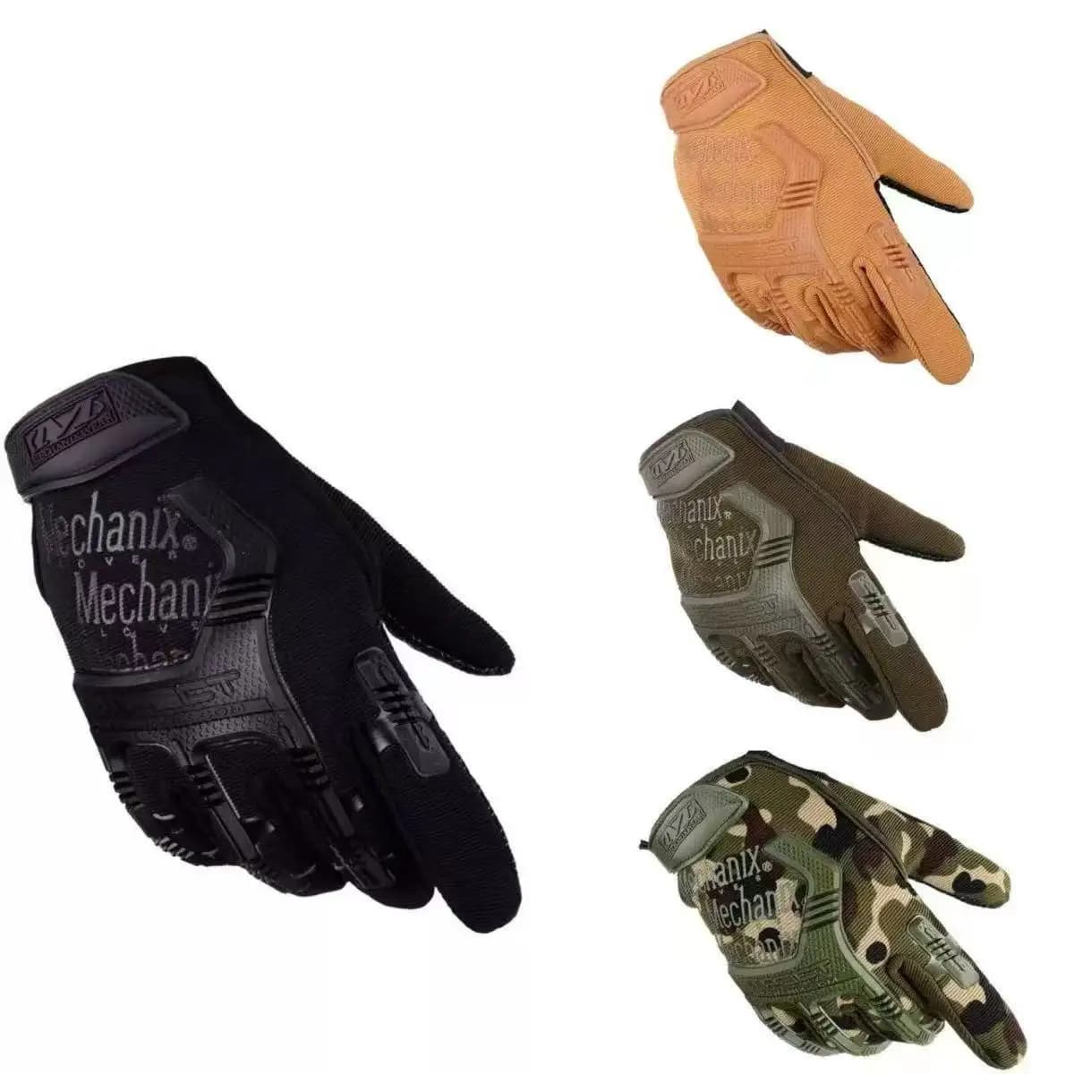 All Finger Tactical Cycling Gloves, Outdoor Anti Slip and Wear-resistant Special Forces Sports, Cycling Fitness Training Glove
