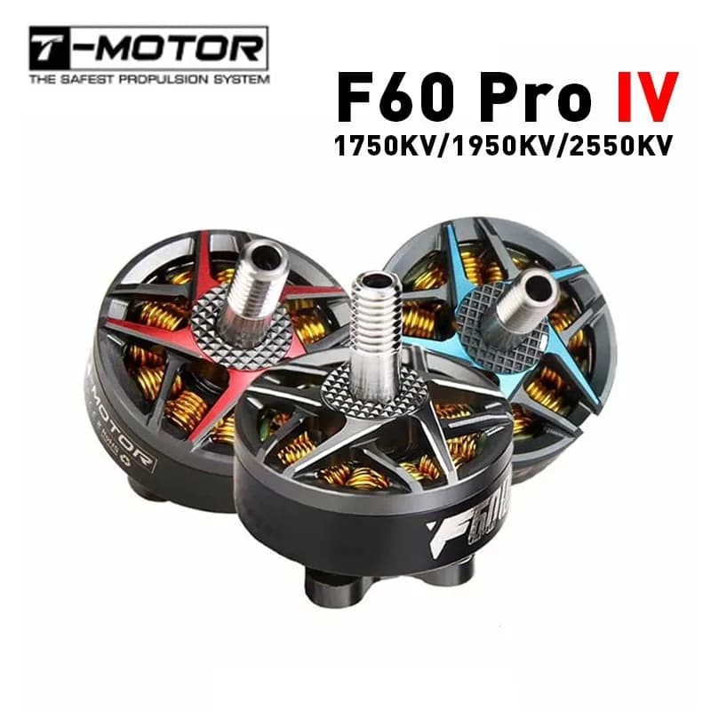 T-Motor F60 Pro IV 2207 FPV Brushless engine 1750KV 1950KV 2550KV 4-6S for RC FPV Freestyle Drone Racing